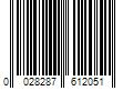 Barcode Image for UPC code 0028287612051