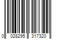 Barcode Image for UPC code 0028295317320