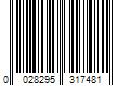 Barcode Image for UPC code 0028295317481