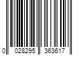 Barcode Image for UPC code 0028295363617