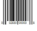 Barcode Image for UPC code 002830000038