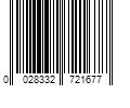 Barcode Image for UPC code 0028332721677