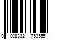 Barcode Image for UPC code 0028332753555