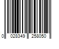 Barcode Image for UPC code 0028349258050