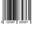 Barcode Image for UPC code 0028367839361