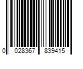 Barcode Image for UPC code 0028367839415