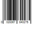 Barcode Image for UPC code 0028367840275