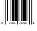 Barcode Image for UPC code 002837000086