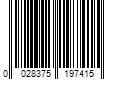 Barcode Image for UPC code 0028375197415