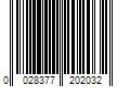 Barcode Image for UPC code 0028377202032