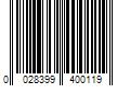 Barcode Image for UPC code 0028399400119