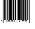 Barcode Image for UPC code 0028399417797