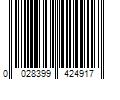 Barcode Image for UPC code 0028399424917