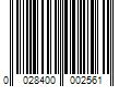 Barcode Image for UPC code 0028400002561