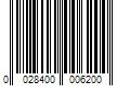 Barcode Image for UPC code 0028400006200