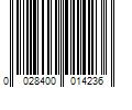 Barcode Image for UPC code 0028400014236