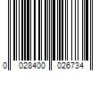 Barcode Image for UPC code 0028400026734