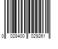Barcode Image for UPC code 0028400029261. Product Name: Munchies Peanut Butter Sandwich Crackers  1.42 oz  8 Count