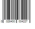 Barcode Image for UPC code 0028400034227