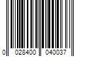 Barcode Image for UPC code 0028400040037