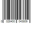 Barcode Image for UPC code 0028400043809