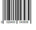 Barcode Image for UPC code 0028400043939