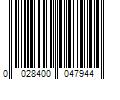 Barcode Image for UPC code 0028400047944