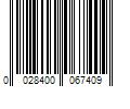 Barcode Image for UPC code 0028400067409