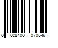 Barcode Image for UPC code 0028400070546