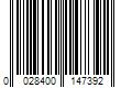 Barcode Image for UPC code 0028400147392