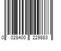 Barcode Image for UPC code 0028400229883