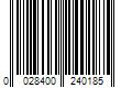 Barcode Image for UPC code 0028400240185