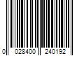 Barcode Image for UPC code 0028400240192. Product Name: 