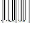 Barcode Image for UPC code 0028400310581