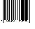 Barcode Image for UPC code 0028400332729