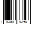 Barcode Image for UPC code 0028400372183