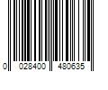 Barcode Image for UPC code 0028400480635