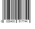 Barcode Image for UPC code 0028400517744