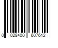 Barcode Image for UPC code 0028400607612