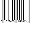 Barcode Image for UPC code 0028400646413