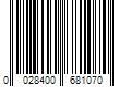 Barcode Image for UPC code 0028400681070