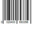 Barcode Image for UPC code 0028400693356