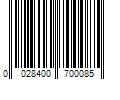 Barcode Image for UPC code 0028400700085