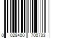 Barcode Image for UPC code 0028400700733