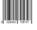 Barcode Image for UPC code 0028400705707