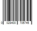 Barcode Image for UPC code 0028400705745