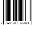 Barcode Image for UPC code 0028400720984