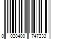 Barcode Image for UPC code 0028400747233