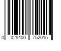 Barcode Image for UPC code 0028400752015