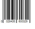 Barcode Image for UPC code 0028435600329